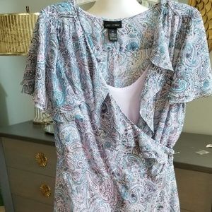 Lane Bryant wrap dress